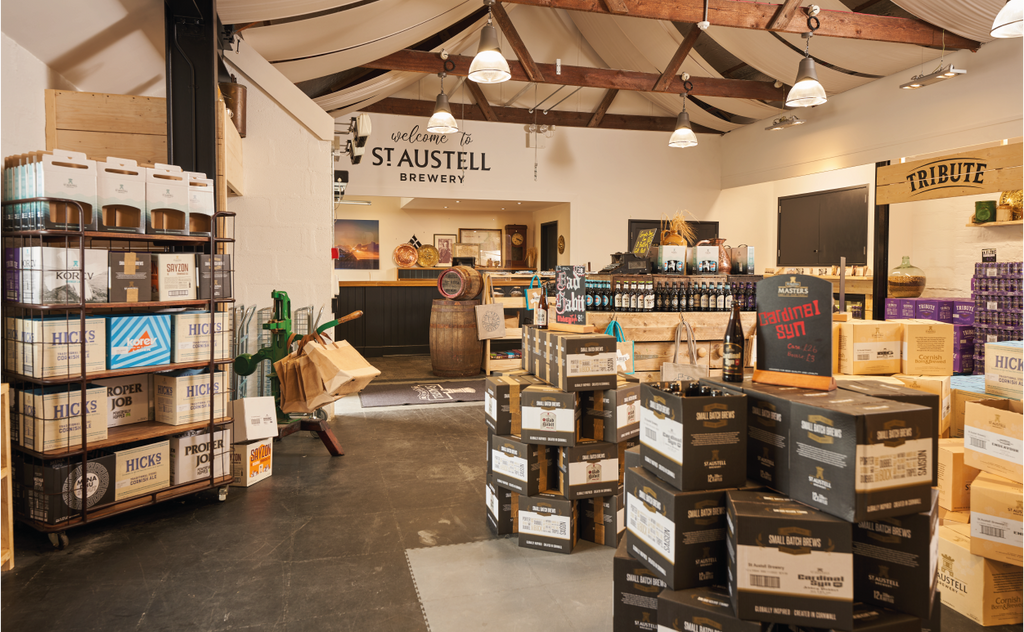 Exciting News! New Shipment of St. Austell Proper Job, Tribute, and Korev Has Arrived !